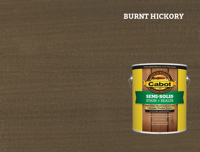 gallon of Cabot stain
